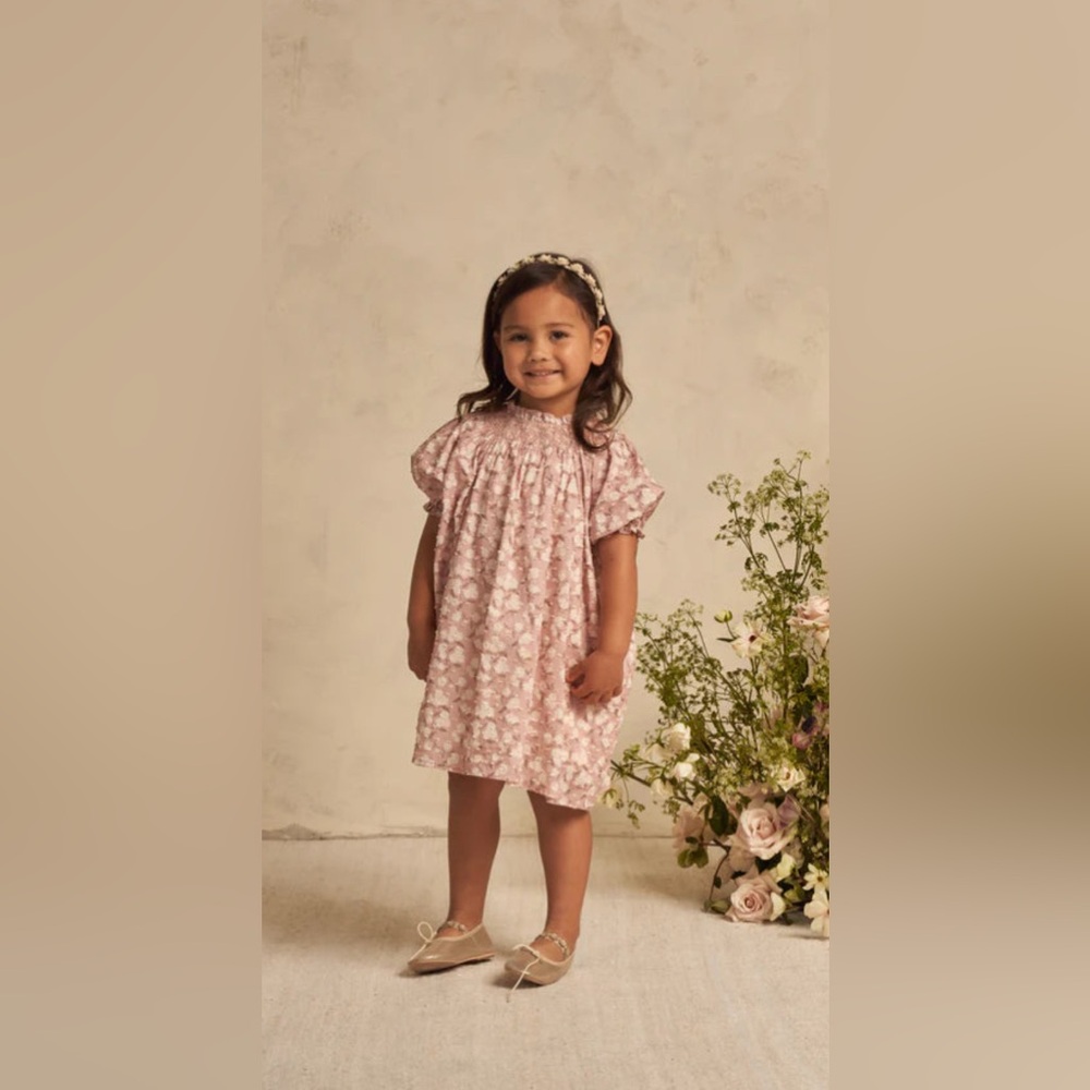 Noralee MADDIE DRESS BLUSH HYDRANGEA Size 8